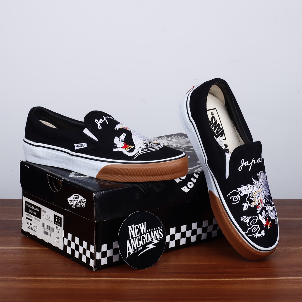 VANS × ROLLICKING 】SLIP ON SKAJUM US11 靴