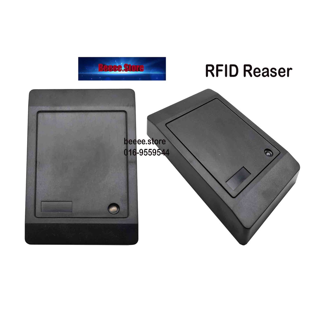 08A RFID READER BLACK WHITE 7.5CM X 11.5CM EXTERNAL READER FOR DOOR ...