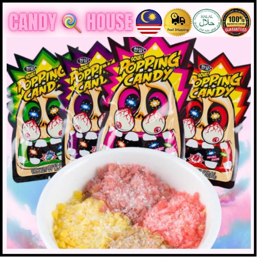 🔥HALAL🔥SourPopping Candy 30g | Shopee Malaysia