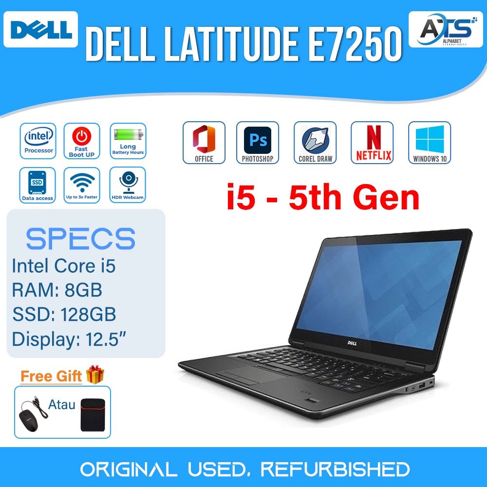 dell latitude e7250 intel core i5 5300u