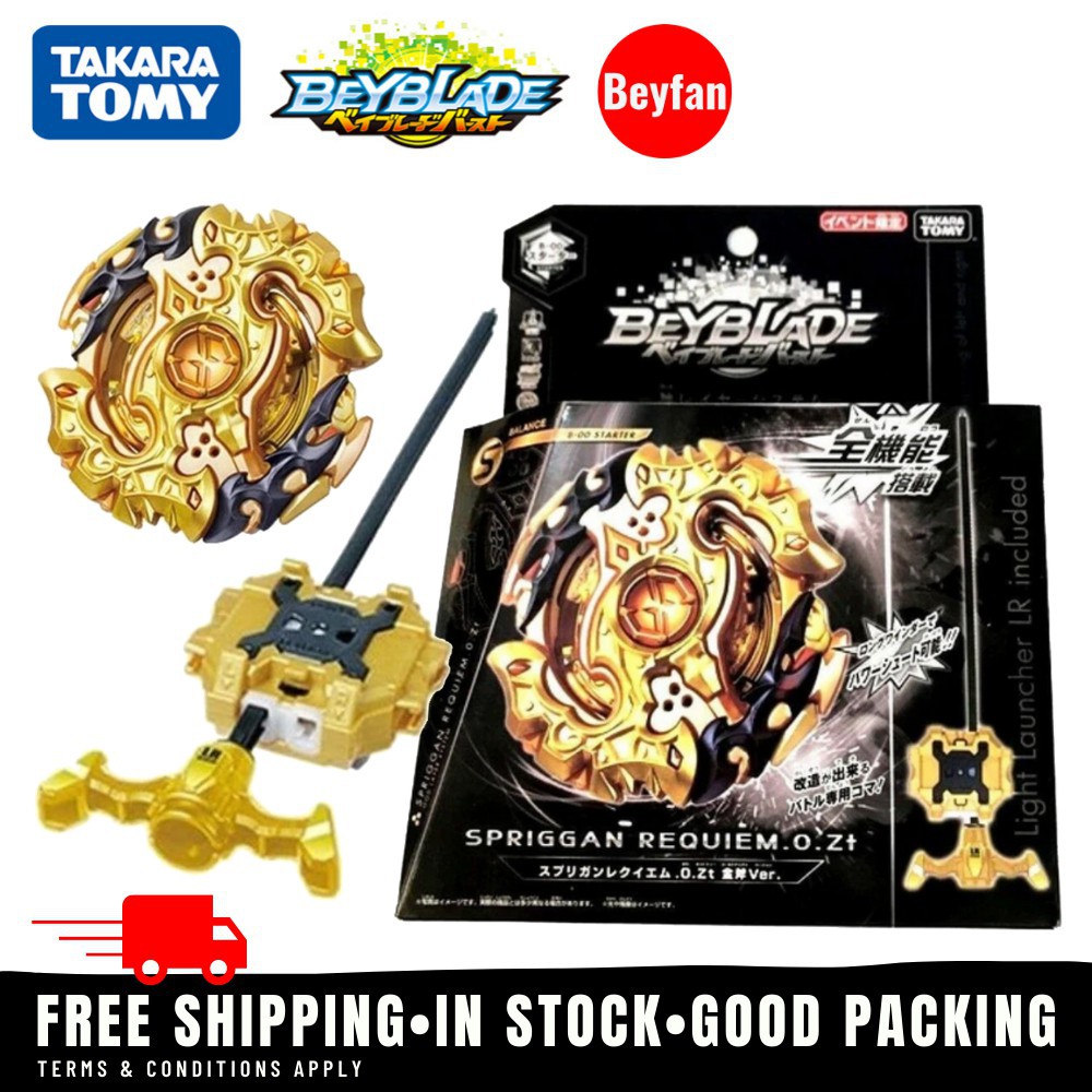 beyblade burst takara tomy B-00 Starter Spriggan Requiem 0 Zeta ...