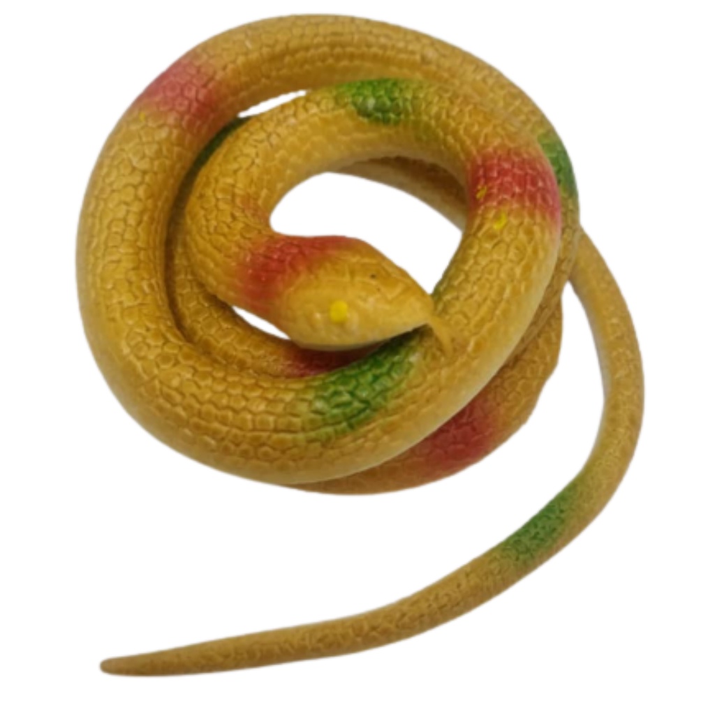 90cm Long Fake Snake King Cobra Realistic Rubber Snake Toy Prank Snake ...