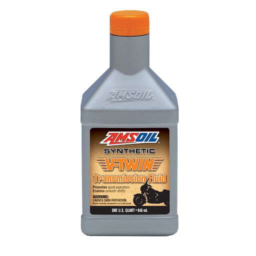 AMSOIL SYNTHETIC V TWIN TRANSMISSION FLUID Motorcycle Gear Oil 1QT