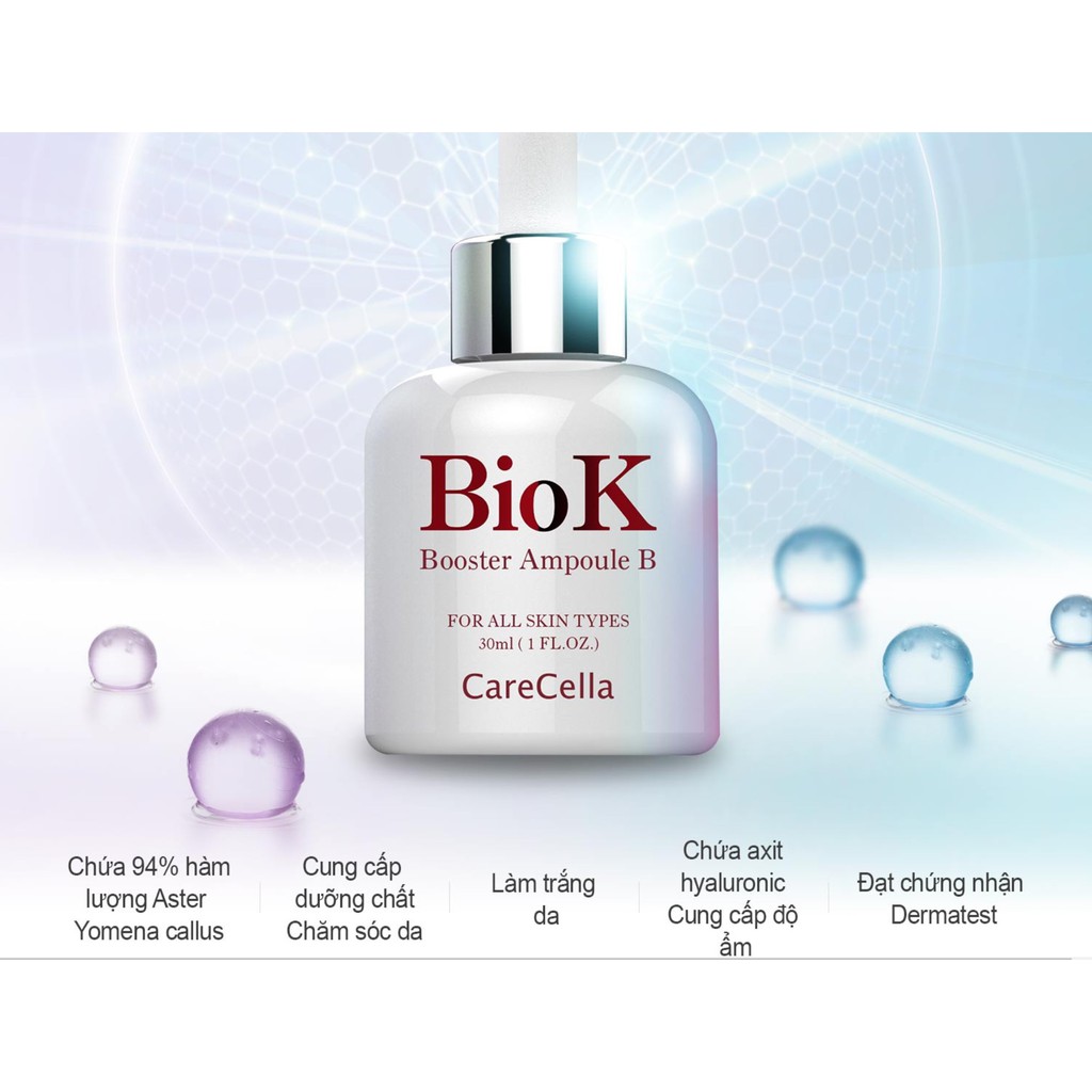 Carecella BIO K Booster Ampoule B moisturizing, whitening, anti