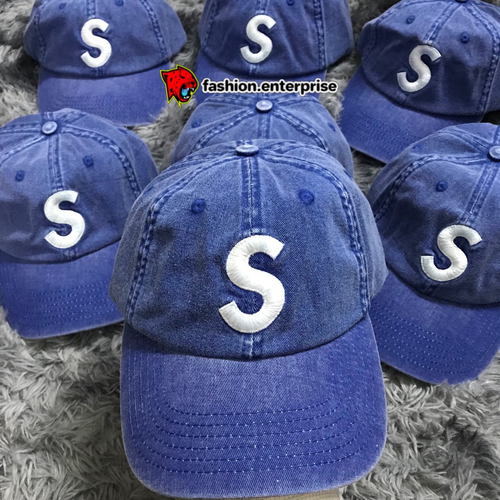 FASH-Supreme SS20 Pigment Print S Logo 6-Panel | Shopee Malaysia