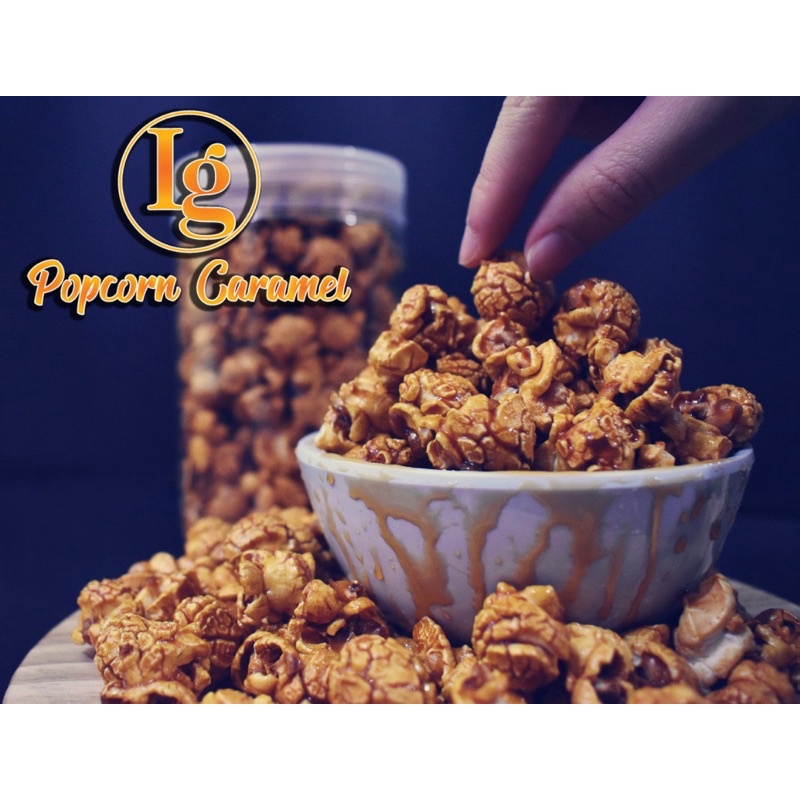 (FRESH FROM OVEN) PROMO 1KG 🍿 IG Popcorn Caramel HALAL Fully Coated ...