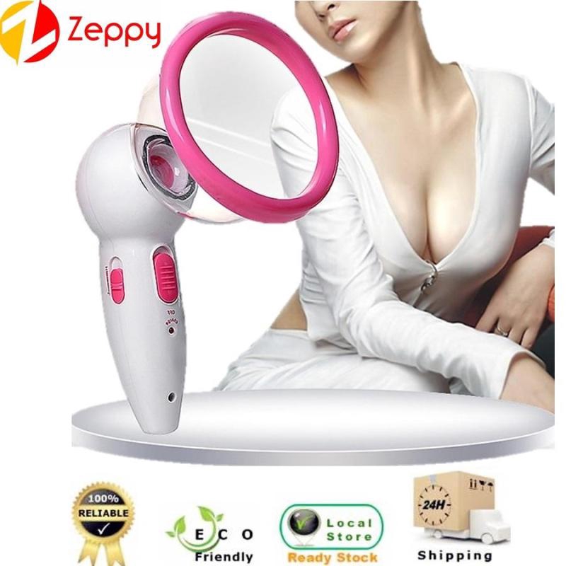 Electrical Vacuum Pressure Breast Chest Cupping Enlargement Massager