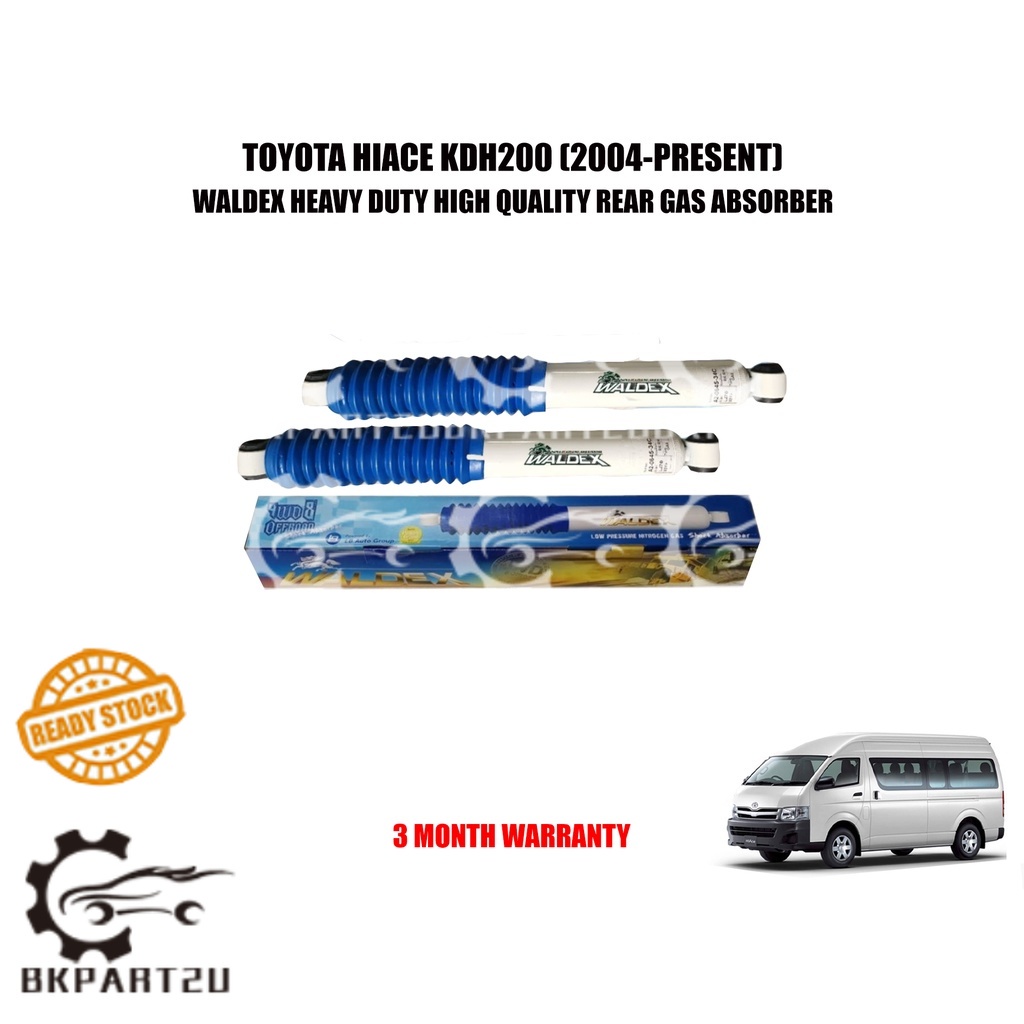 TOYOTA HIACE KDH200 (2004-PRESENT) REAR ABSORBER BELAKANG HEAVY DUTY ...