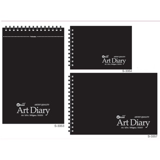 Campap Arto Hard Cover Sketch Book A5 110gsm/60 sheets