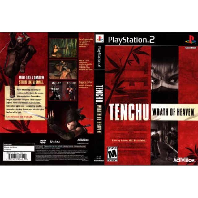 PS2 GAMES COLLECTION (Tenchu: Wrath of Heaven) | Shopee Malaysia