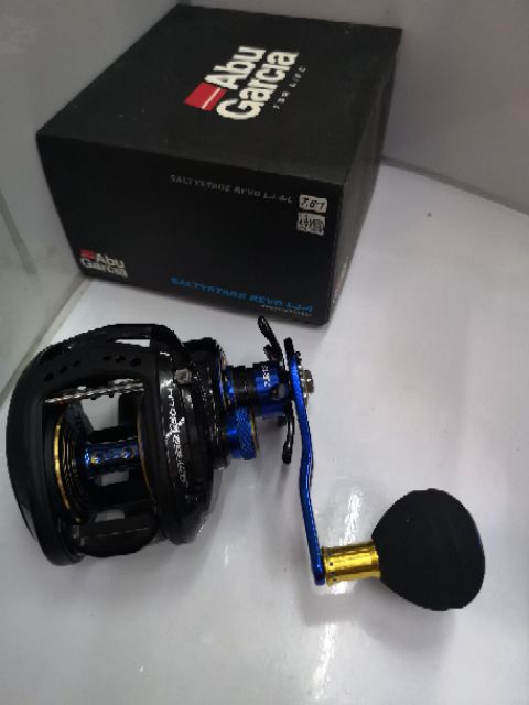 ABU GARCIA SALTY STAGE REVO LJ-4 FISHING REEL | Shopee Malaysia
