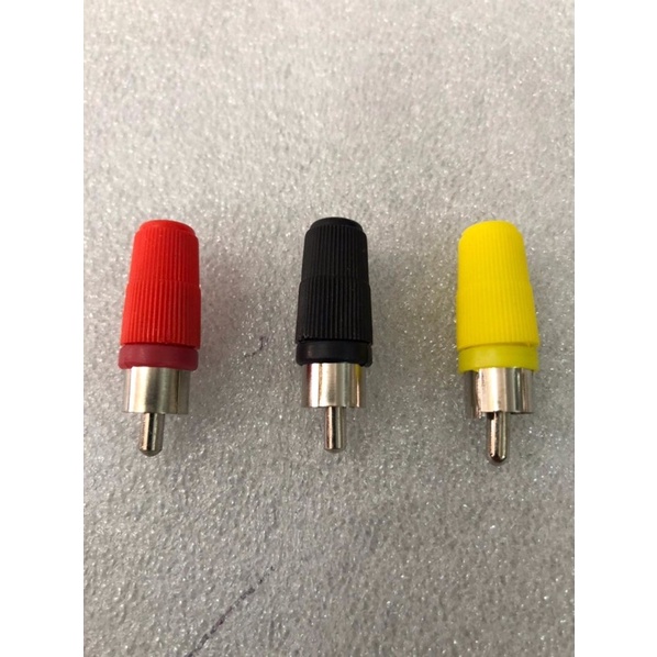 Plastic PVC rca Jack rca Jack | Shopee Malaysia