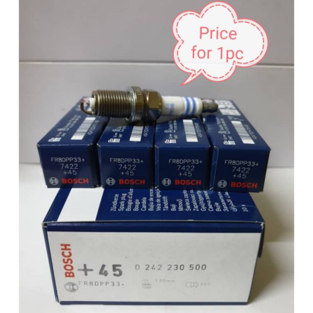 Bosch Original Double Platinum Spark Plug Engine M112 v6 M113