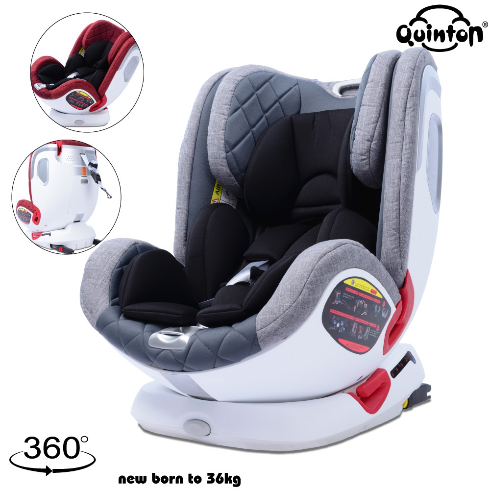 Quinton Signature 360° Isofix Safety Car Seat (Demo) Shopee Malaysia
