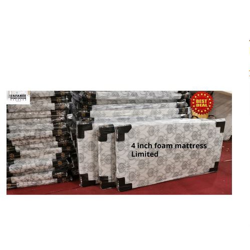 JFH 3X4 SINGLE 4'INCH HIGH DENSITY FOAM MATTRESS - WHITE | Shopee Malaysia