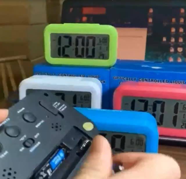 【Hot】LED Digital Alarm Clock Backlight Snooze Mute Calendar Desktop ...