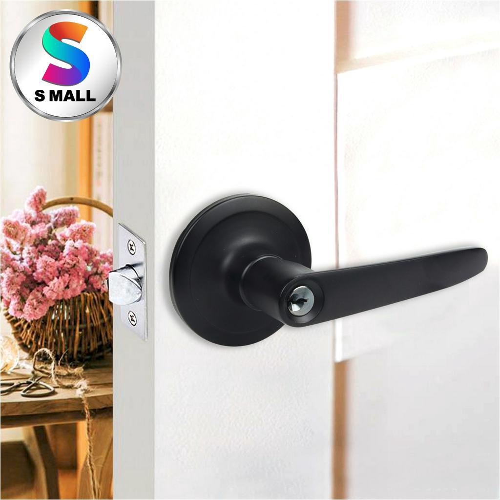 TUBULAR LEVER ENTRANCE DOOR LOCK KNOB SET 2841MB/2841MG/ 3832MB/3832AC ...