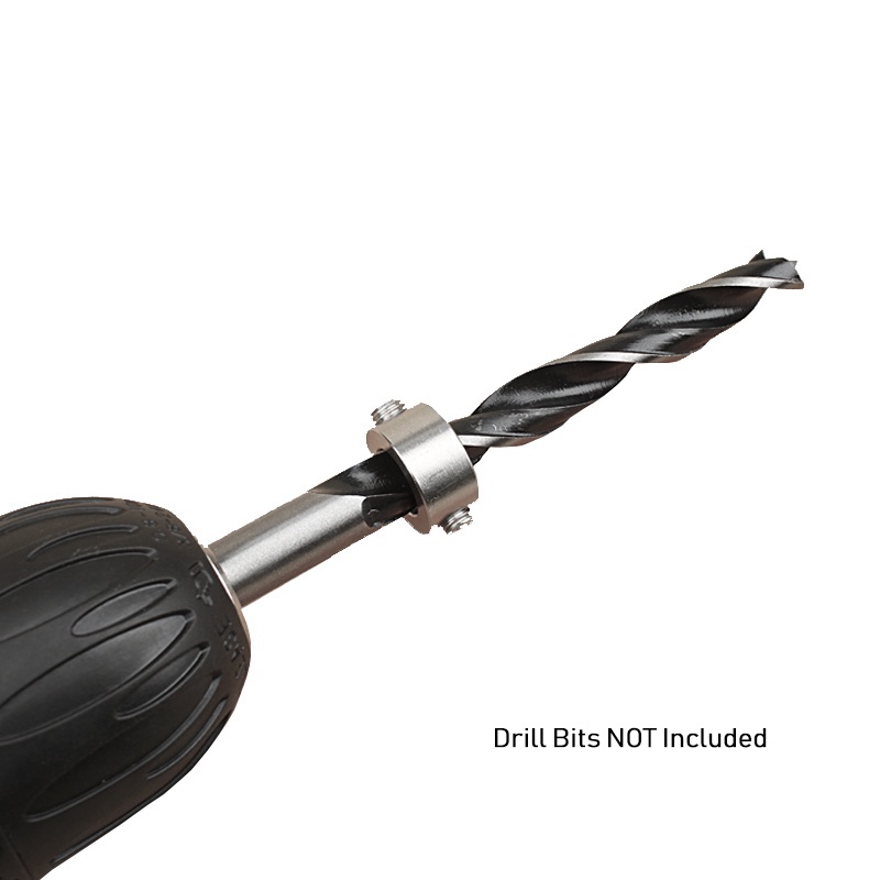 Ainna Stainless Steel Drill Bit Depth Stop Collar Set 3mm 16mm Drill