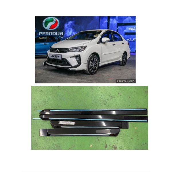 BEZZA Car Side Door Molding Moulding Body Lining Panel Lebar Chrome ...