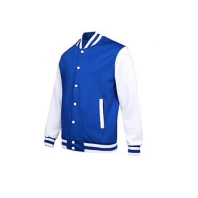 Ultrifresh Varsity Jacket UVJ05-Royal blue | Shopee Malaysia