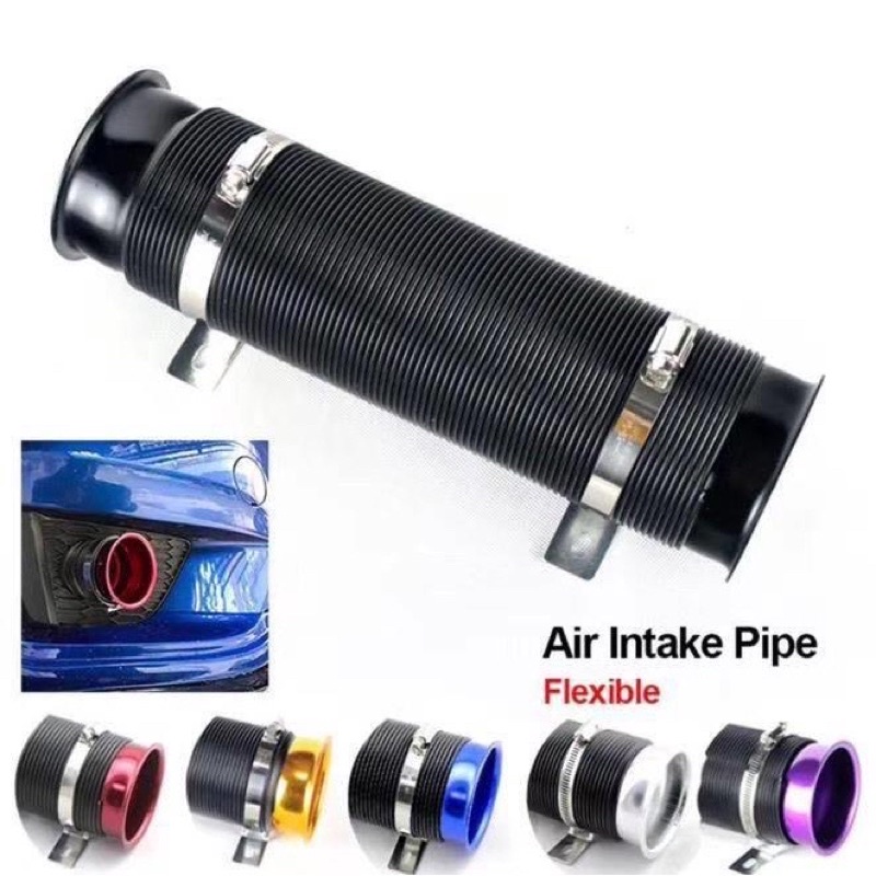 76MM MULTI FLEXIBLE INTAKE HOSE / UNIVERSAL INTAKE PIPE TURBO WIRA WAJA ...