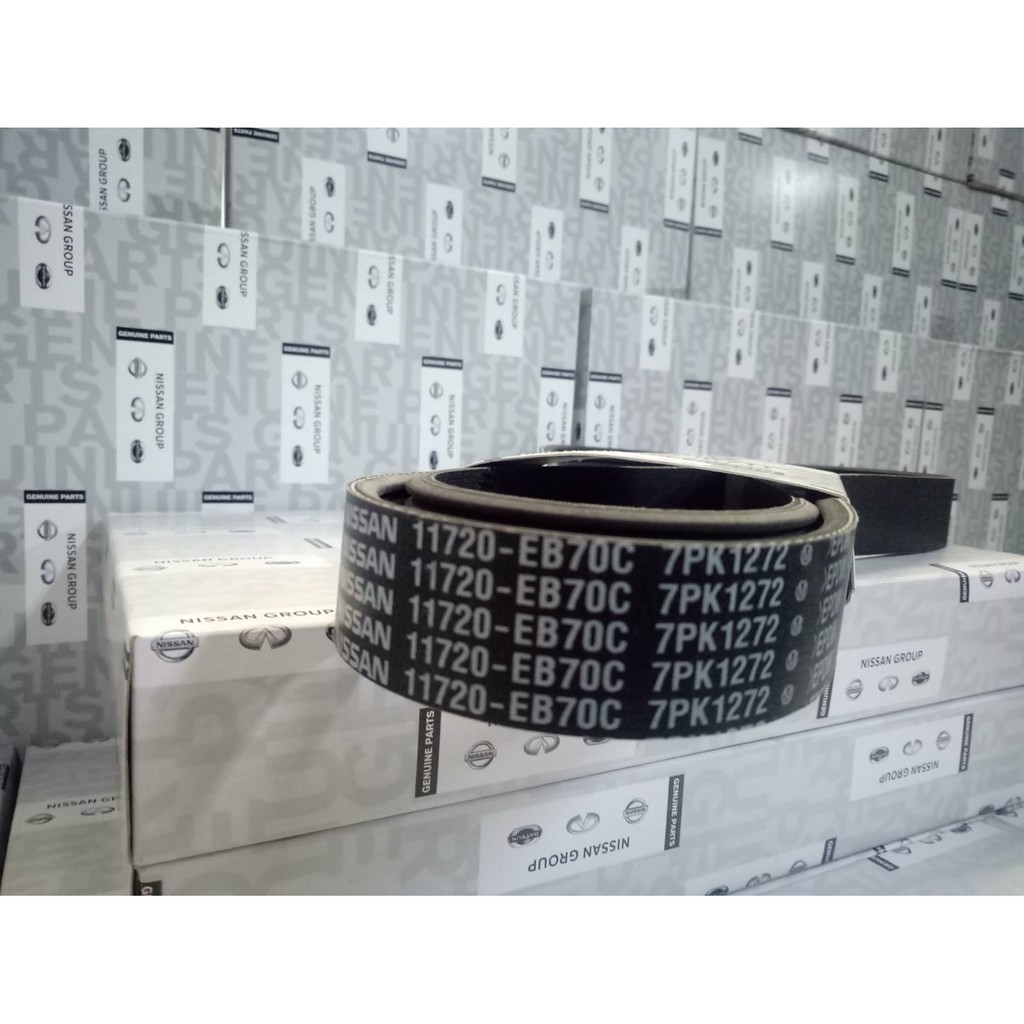Front Engine Belt NISSAN NAVARA D40 7PK1272 11720-EB70C (NISSAN Genuine ...