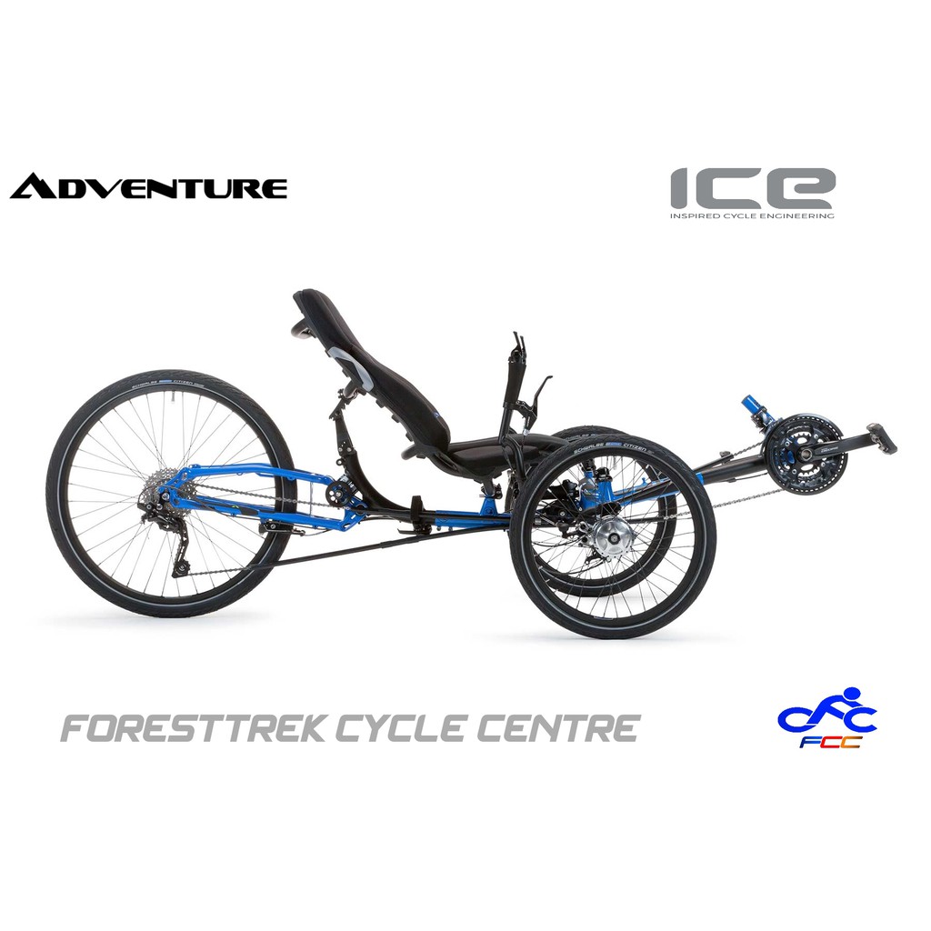 ICE RECUMBENT TRIKE BIKES NEW ADVENTURE FAST TRACK Shopee Malaysia