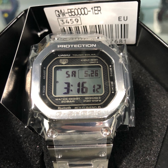 G Shock 35th Anniversary Limited Stainless Steel GMW B5000D 1