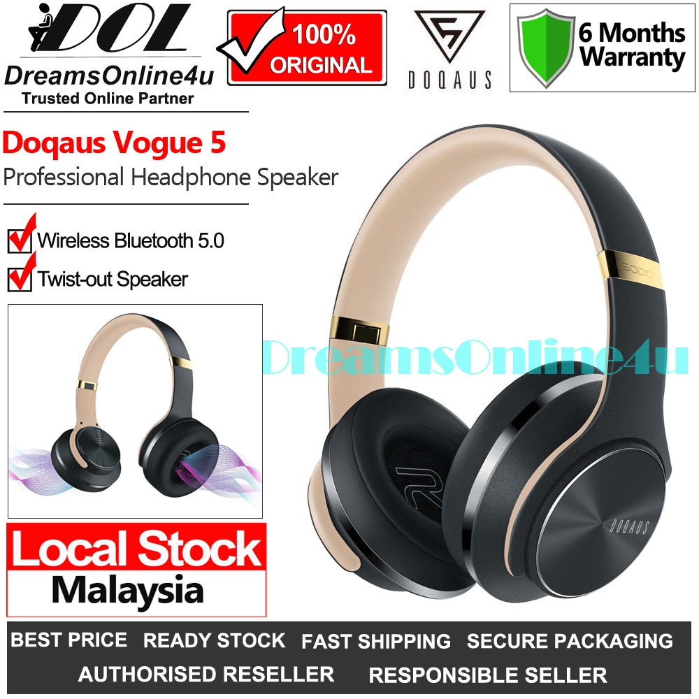 DOQAUS VOGUE 5 NFC Bluetooth 5.0 Twist Out Loud Speaker Wireless ...
