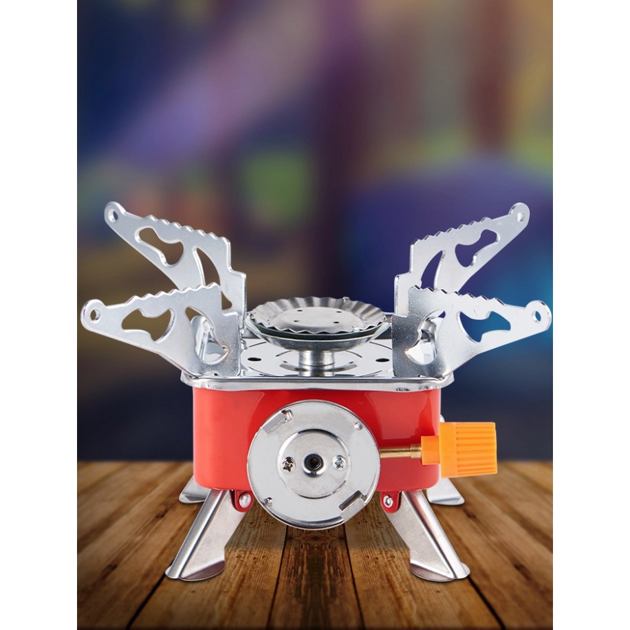 Mini Portable Stove Camping Hiking Fishing Dapur Perkhemahan Kecil
