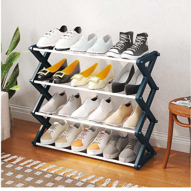 4/5 Tiers Shoe Rack Multilayer Shoes Storage Organizer Racks Shoe Shelf ...