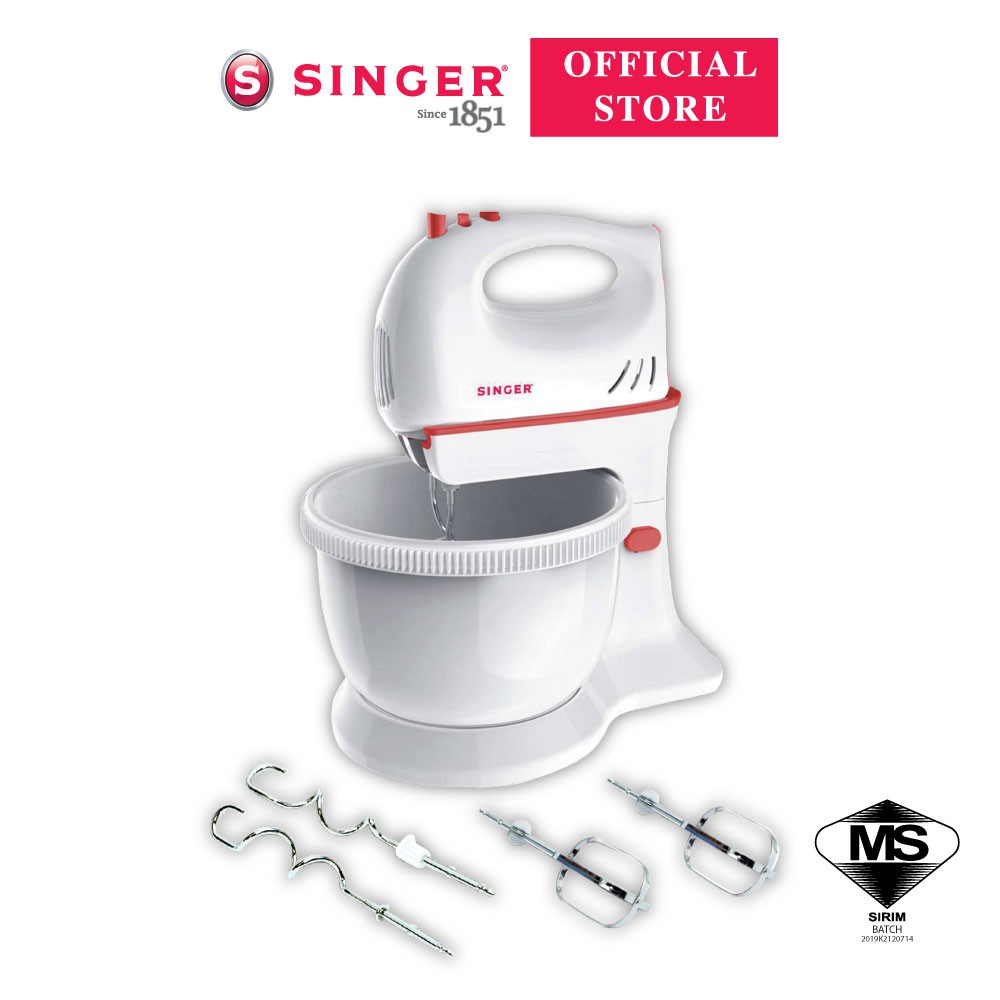 SINGER Stand Mixer (3.3L) SM330 (Pengadun Berdiri) | Shopee Malaysia