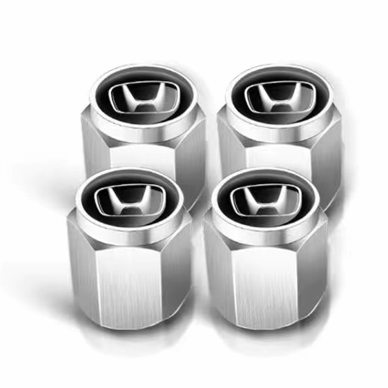 Car Wheel Tire Valves Tyre Stem Air Caps Cover For Honda Car