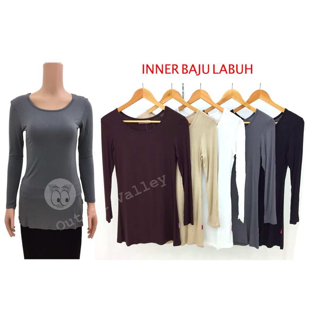 💕BAJU INNER LABUH💕INNER DRESS💕FREE SIZE