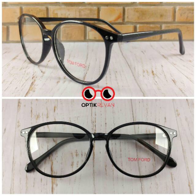 Korean TF Rounded Eyeglass Frames Shopee Malaysia