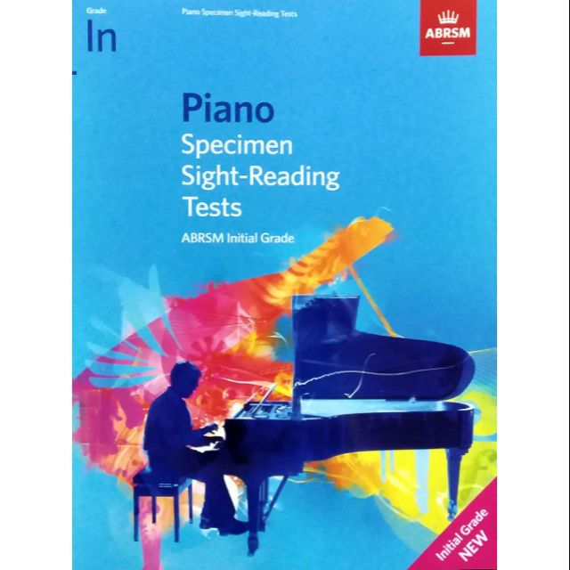 ABRSM Piano Specimen Sight-Reading Tests Initial Grade (Free Shipping ...