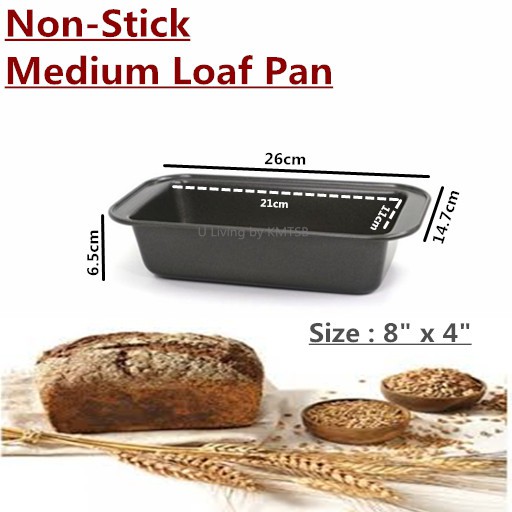 8 x 4 bread pan best sale