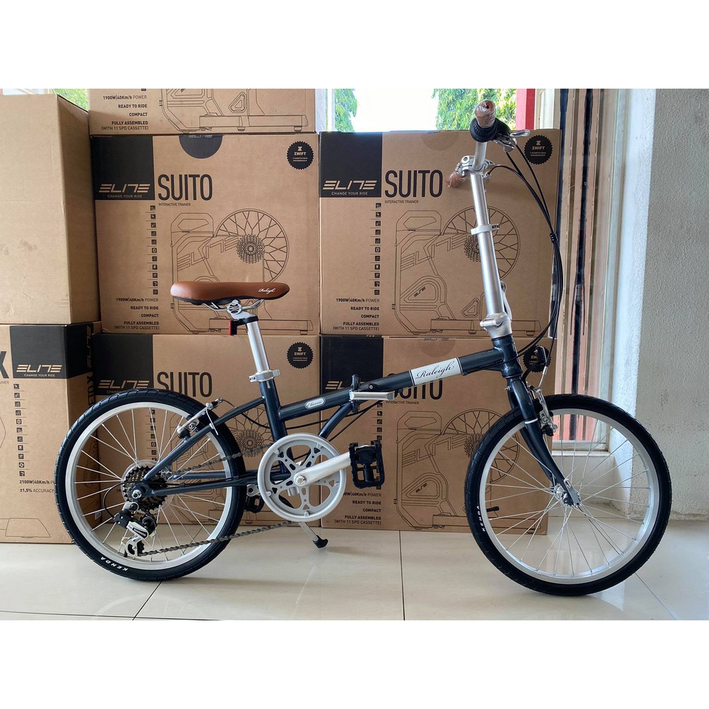 Raleigh folding bike classic sale