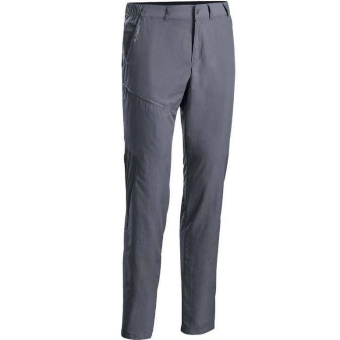 Decathlon Quechua Men's Hiking Pants Mh100 Dark Gray - 8549169 - 38 ...