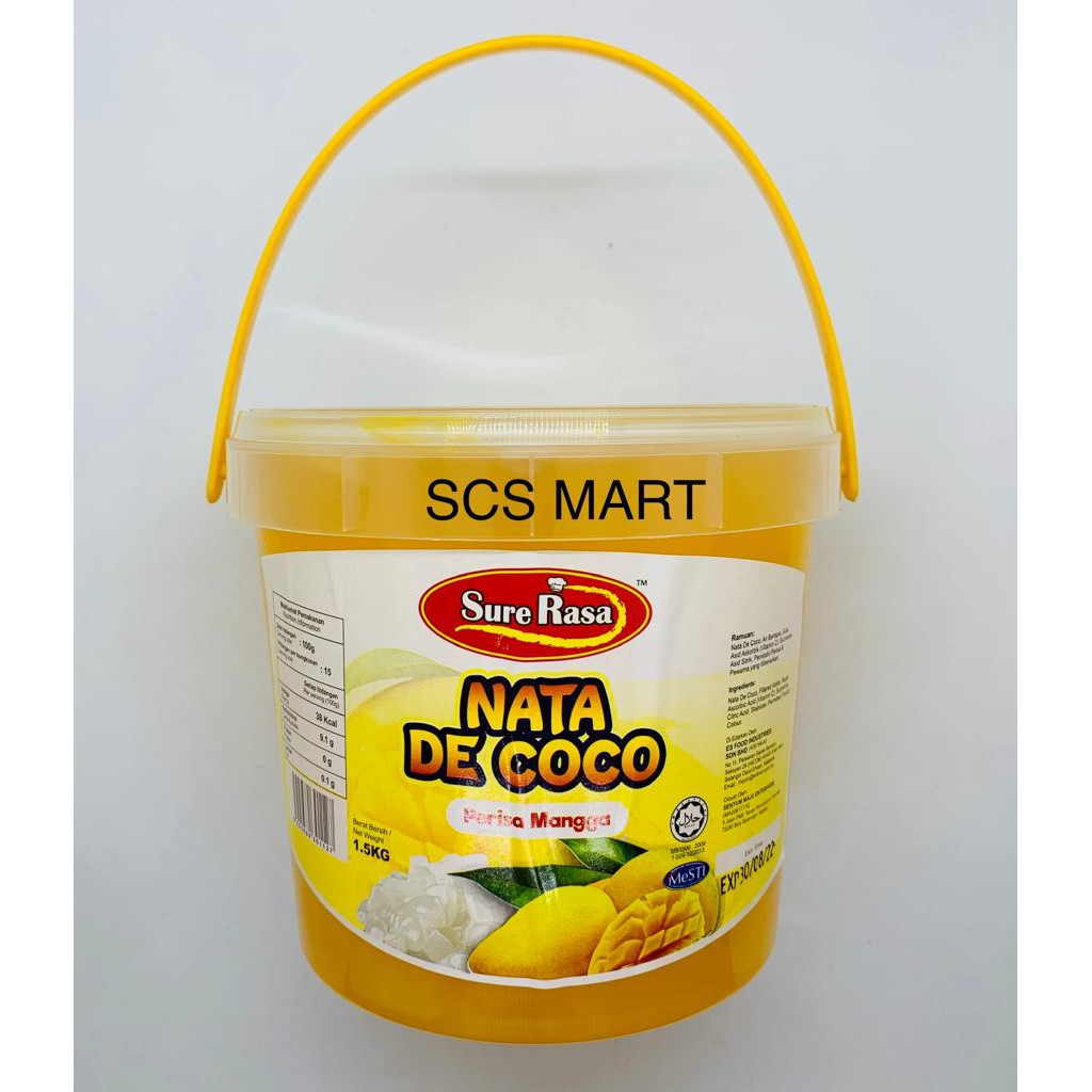 Sure Rasa Nata De Coco 1.5kg (5 Flavours) | Shopee Malaysia