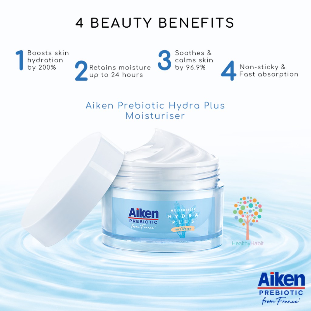 [SALES] AIKEN Prebiotic Hydra Plus Micellar Water Cleanser Essence