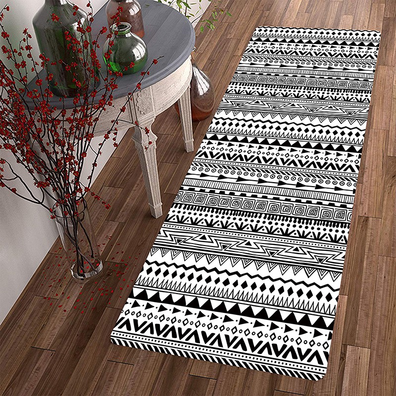 Modern Bohemian Pattern Area Rug Runner Carpet Door Mat Indoor Area ...
