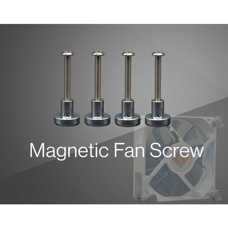 Fan Screw (1 set = 4pcs) 25mm & 15mm fan [Ready Stock