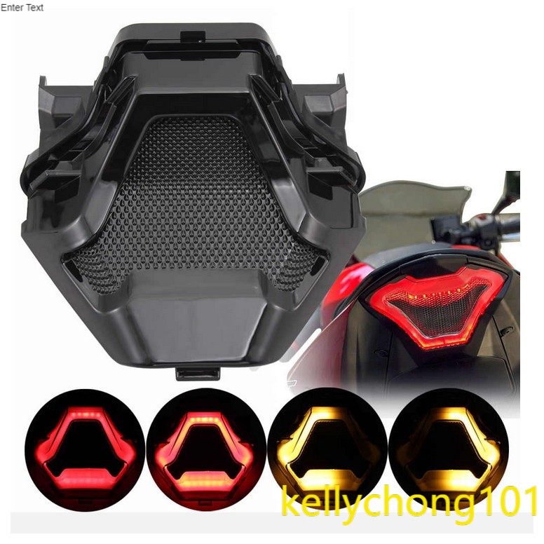 Motorcycle Accessories TST VERSION 2020 INDUSTRIES TAIL LAMP WITH ...