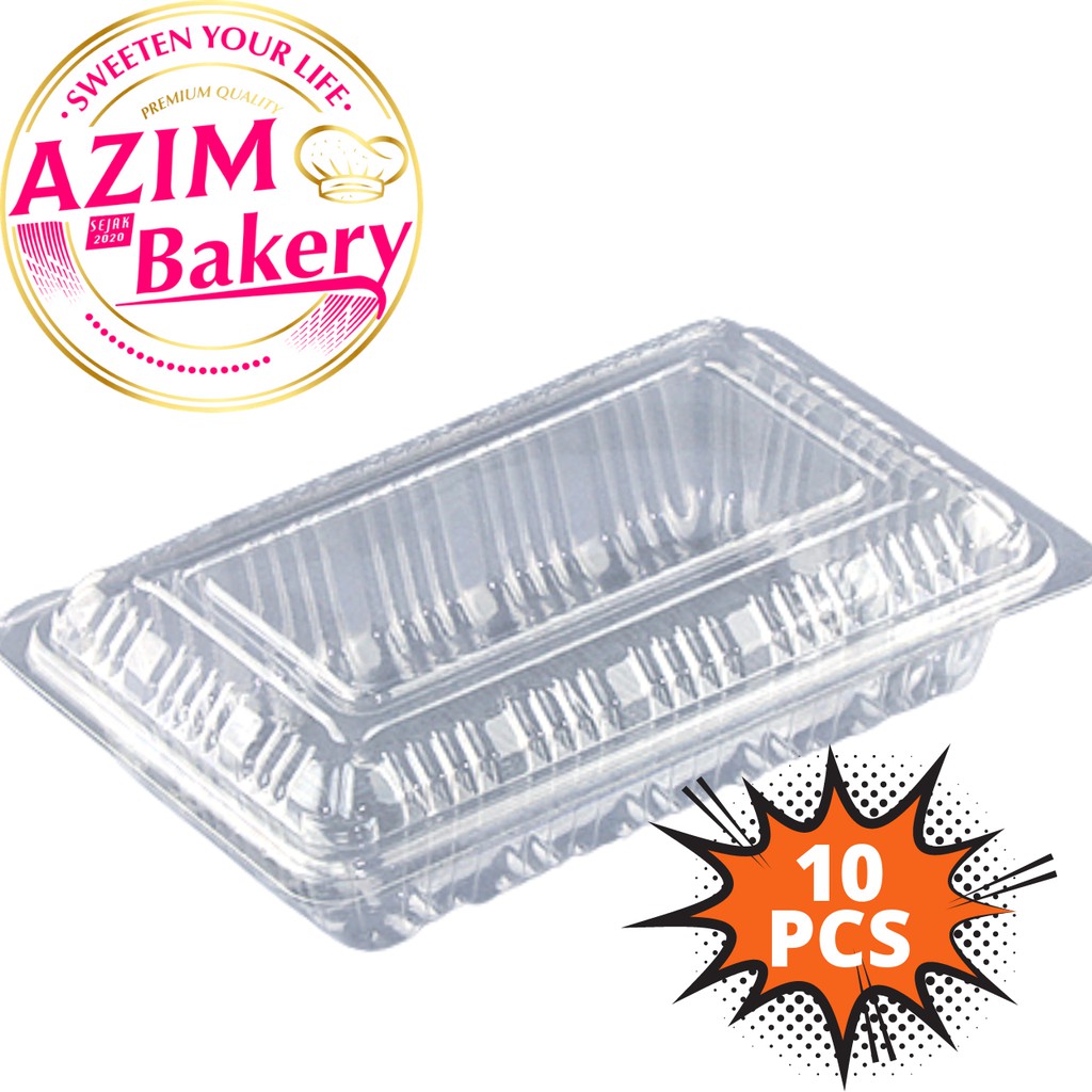 Universal Box Cs-09 | 10pcs | Transparent Box | Bekas Makanan | Plastic ...