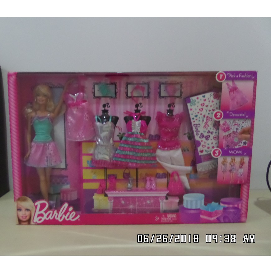 Barbie Fashion Design Set 