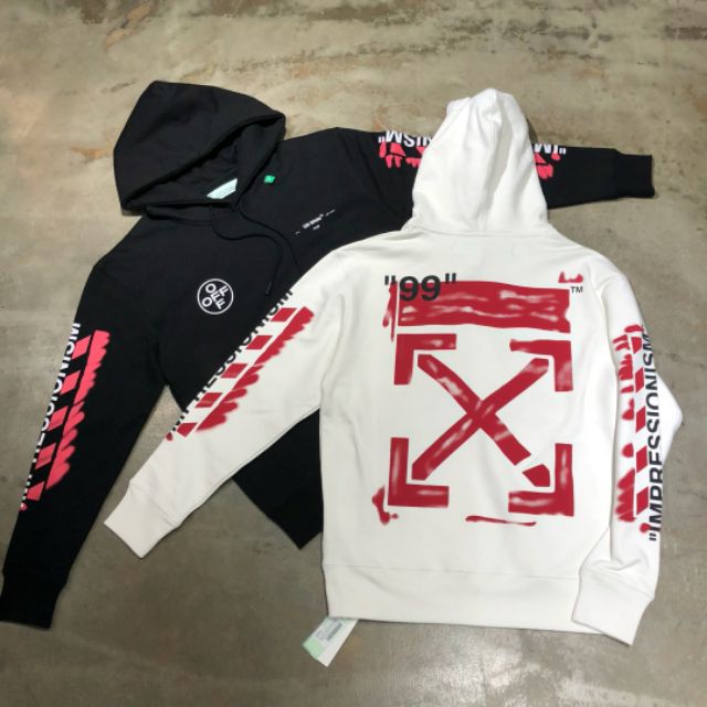 Off white diag stencil hoodie sale