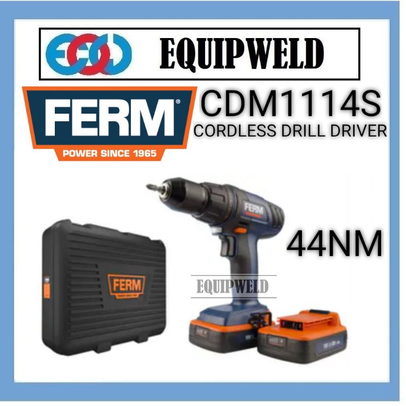 Ferm 18v cordless online drill