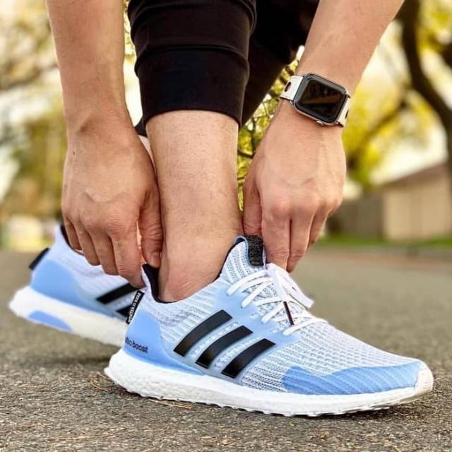 Ultraboost 4.0 white store walkers