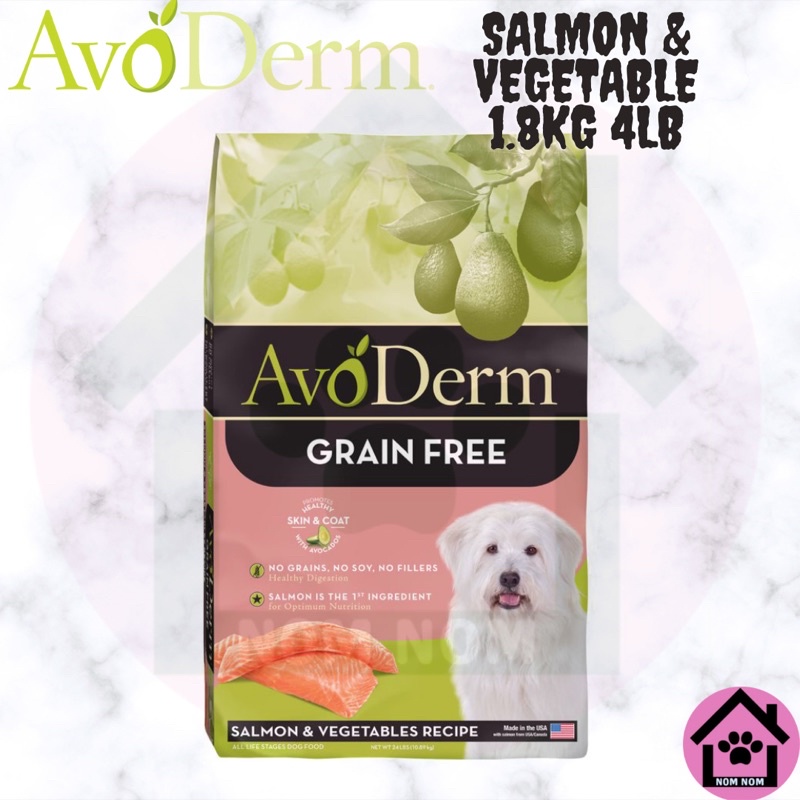 September Expiry Avoderm Grain Free Salmon Vegetable Dog Dry